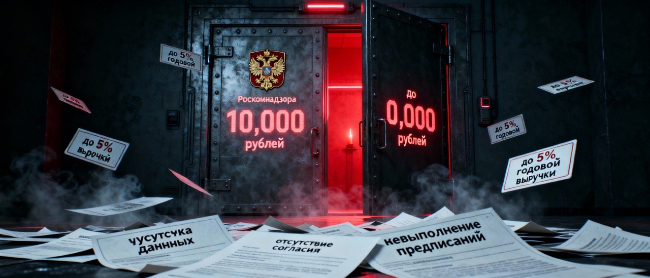 Штрафы за нарушения в сфере ПДн с 30 мая 2025 | Таблица штрафов РКН | Ответственность за утечку
